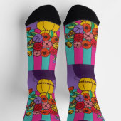 Yellow Vase ソックス (上部)