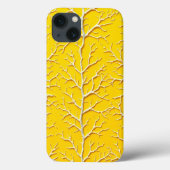 Yellow Vein Texture iPhone Case Bold Style Case-Mate iPhoneケース (裏面)
