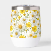 Yellow Watercolor Wildflower Pattern  (正面)