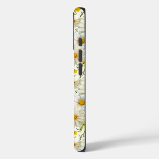 Yellow Watercolor Wildflower Pattern  Case-Mate iPhoneケース (裏面 / 左)