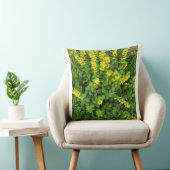 Yellow Wildflower Garden Decorative Pillow クッション (椅子)