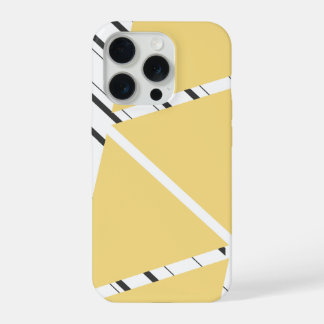 Yellow Zig Zag Pattern iPhone Case 15 Proケース