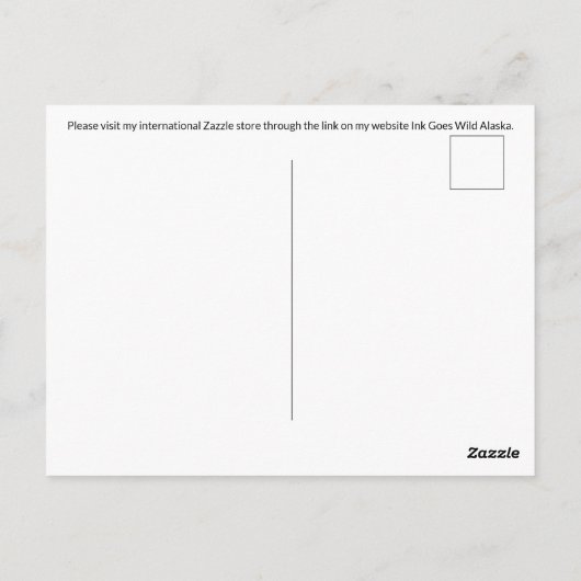 Yelloweye Rockfish – ポストカード (裏面)