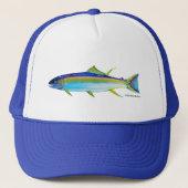 Yellowfin Cutthroat Trout; Baseball Hat キャップ (正面)