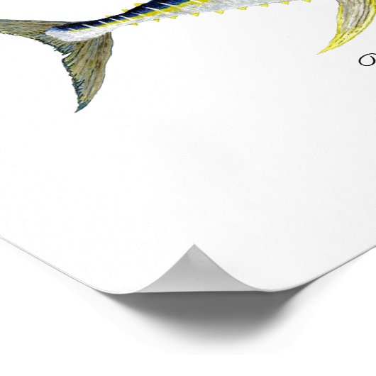 Yellowfin Tuna ポスター (角)