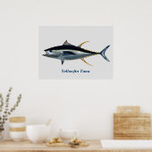 Yellowfin Tuna Poster ポスター (キッチン)