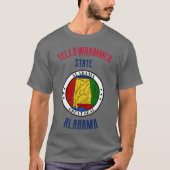 Yellowhammer State Alabama Tシャツ (正面)