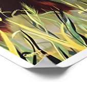 Yellowstone Art National Park Print Western Travel ポスター (角)