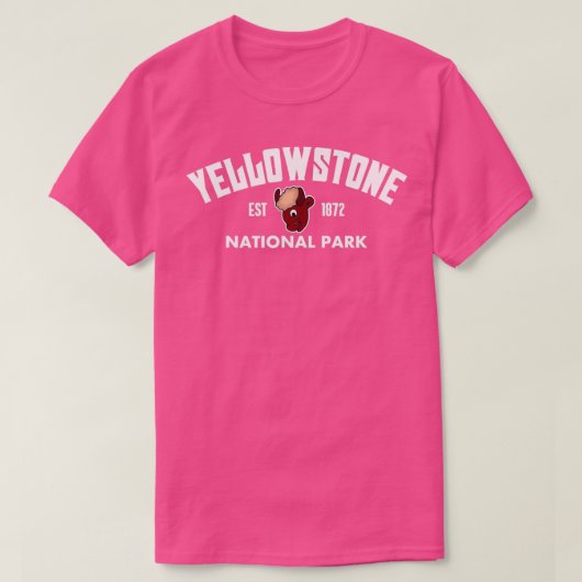 yellowstone awesom gift tシャツ (デザイン正面)