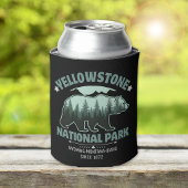 Yellowstone Bear – Keep It Chill, Stay Wild 缶クーラー