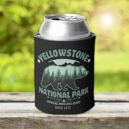 Yellowstone Bear – Keep It Chill, Stay Wild 缶クーラー