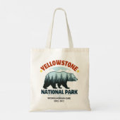 Yellowstone Bear Tote – Wild & Free Adventure Styl トートバッグ (裏面)