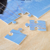 Yellowstone Bison Standing in Deep Snow ジグソーパズル (側面)