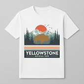 Yellowstone Bison Sunset T-Shirt Tシャツ