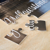 Yellowstone Buffalo Jigsaw Puzzle ジグソーパズル (側面)