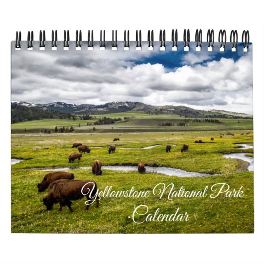 Yellowstone Calendar カレンダー (カバー)