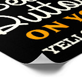 Yellowstone - Don't Make Me Go Beth Dutton  ポスター (角)