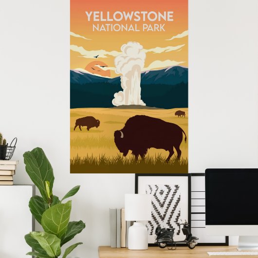 Yellowstone I ポスター (ホームオフィス)