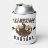 Yellowstone-Montana 缶クーラー (缶正面)