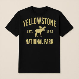 Yellowstone Moose T-Shirt Tシャツ