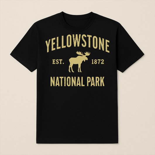 Yellowstone Moose T-Shirt Tシャツ