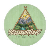 Yellowstone National Park カッティングボード (正面)