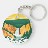 Yellowstone National Park キーホルダー (裏面)