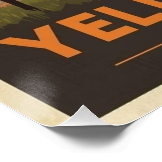 Yellowstone National Park ポスター (コーナー)