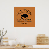 yellowstone national park ポスター (キッチン)