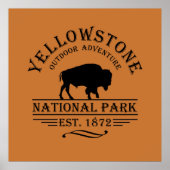 yellowstone national park ポスター (正面)
