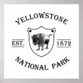 yellowstone national park ポスター (正面)