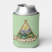 Yellowstone National Park 缶クーラー (缶正面)