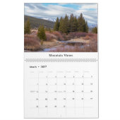 Yellowstone National Park 12 Month Calendar カレンダー (3月 2027)