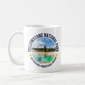 Yellowstone National Park Cute Landscape コーヒーマグカップ (左)