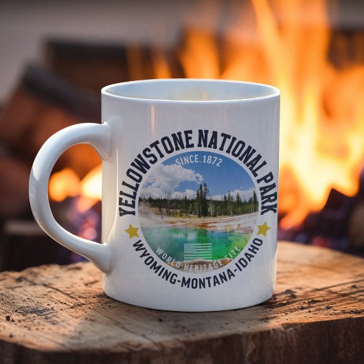 Yellowstone National Park Cute Landscape コーヒーマグカップ