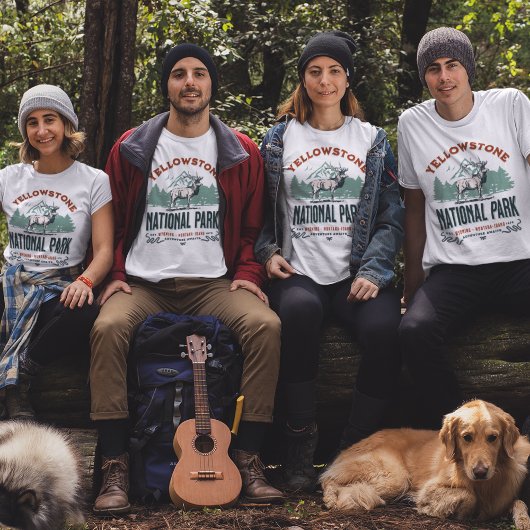 Yellowstone National Park Cute Landscape Tシャツ