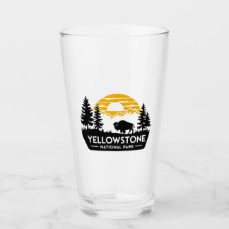 Yellowstone National park Drinking Glass Tumbler タンブラーグラス