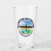 Yellowstone National Park Landscape Forest タンブラーグラス (正面)