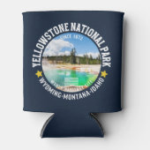 Yellowstone National Park  Nature Landscape 缶クーラー (正面)
