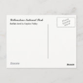 Yellowstone National Park Postcard ポストカード (裏面)