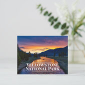 Yellowstone National Park Souvenir Postcard ポストカード (スタンド正面)