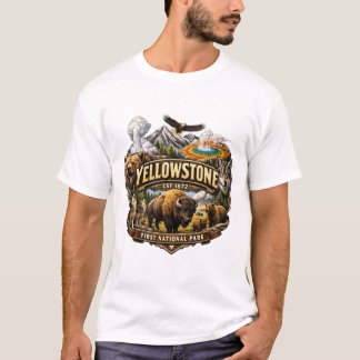 YELLOWSTONE NATIONAL PARK Tシャツ