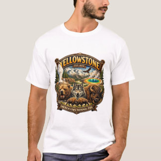 YELLOWSTONE NATIONAL PARK Tシャツ
