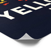 Yellowstone National Park – Vibrant Geyser ポスター (角)