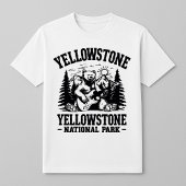Yellowstone Rock and Roll Bear Tシャツ