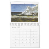 YELLOWSTONE WATERCOLORS 2026 CALENDAR カレンダー (1月 2027)