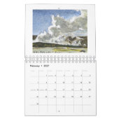 YELLOWSTONE WATERCOLORS 2026 CALENDAR カレンダー (2月 2027)