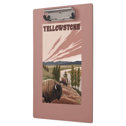 YellowstoneBison場面 クリップボード (左)