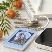 YellowstoneHowlingのオオカミ キーホルダー (正面右)
