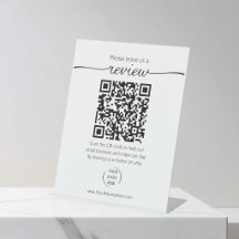 YELPレビューQRコード